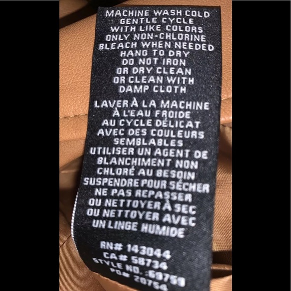 7 FOR ALL MANKIND WOMEN FAUX LEATHER LONG TRENCH COAT IN CAMEL SZ M NWT. - Picture 7 of 11